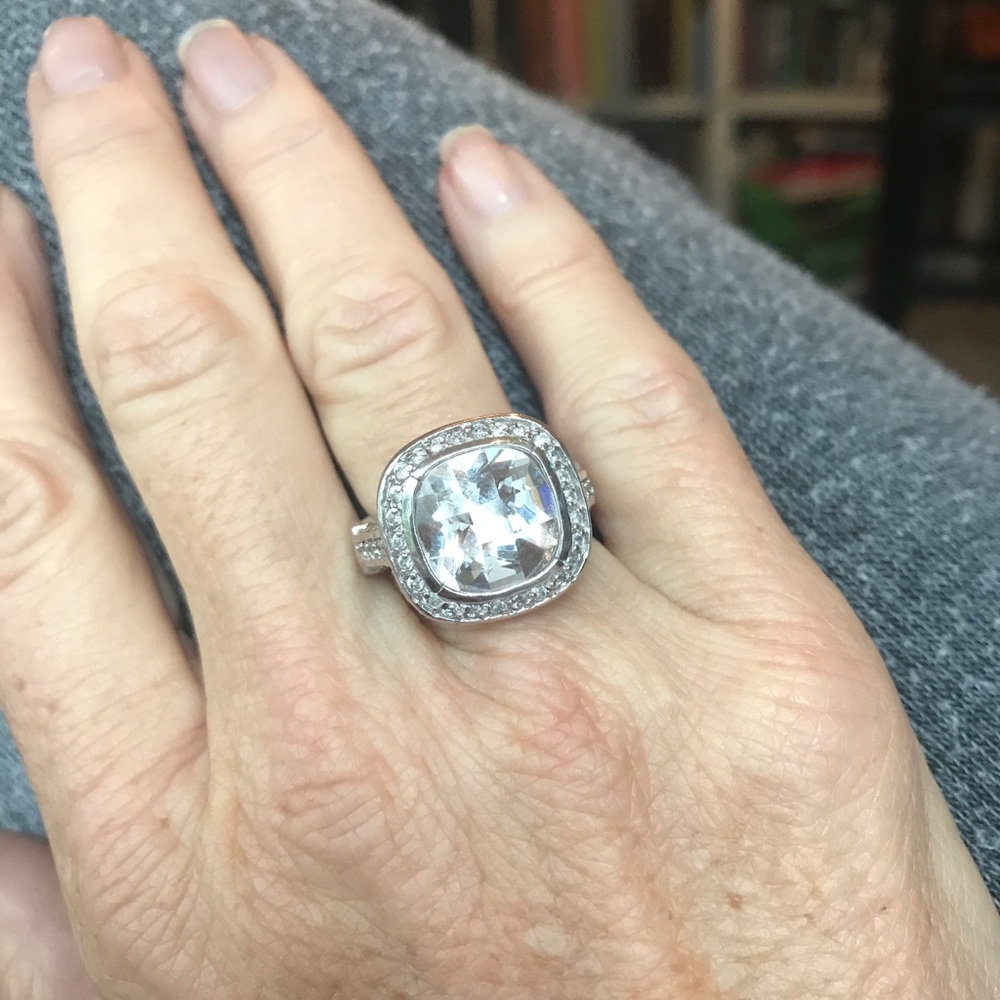 Crystal Statement Ring - image 7